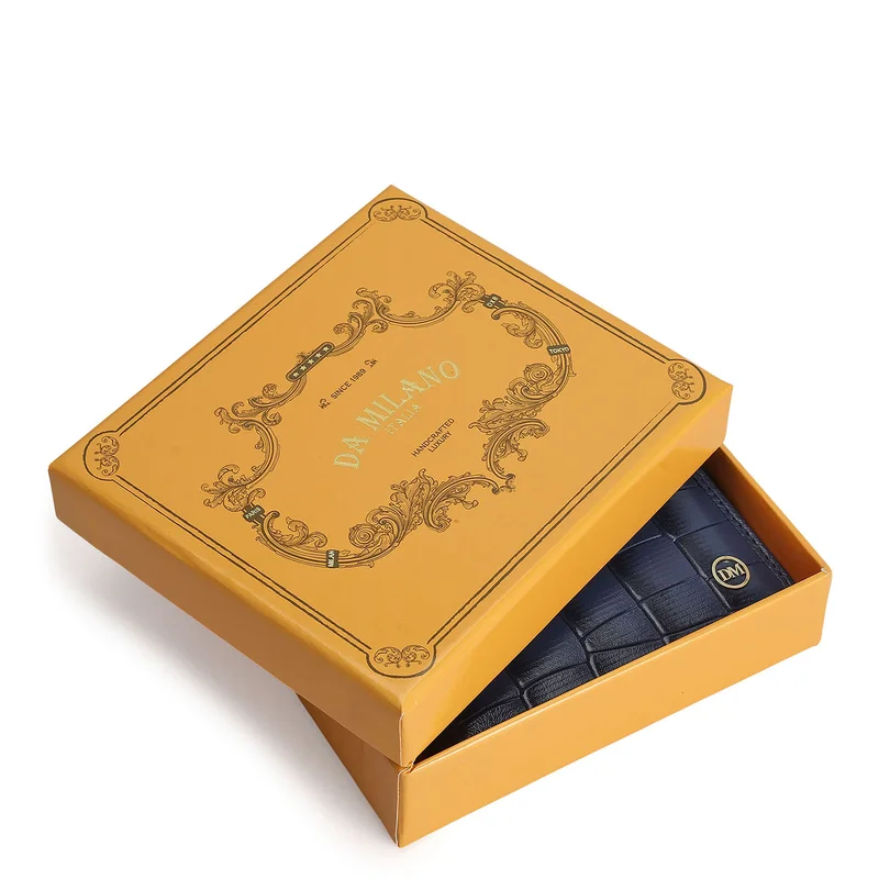 Da Milano Stardust Stardust Bifold Leather Mens Wallet for Men | Best Price UAE